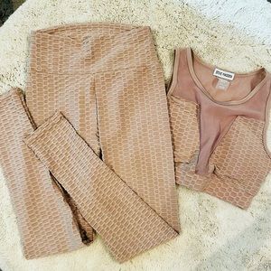 Steve Madden Sports Bra and Bottoms